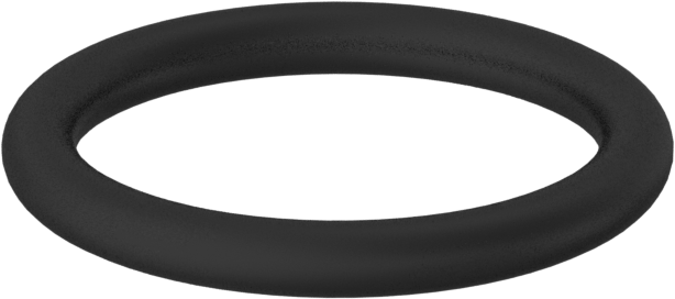 Kimyasallara Dayanıklı Viton® Floroelastomer O-Ring, 1/16 Kesirli Genişlik, Dash Numarası 014