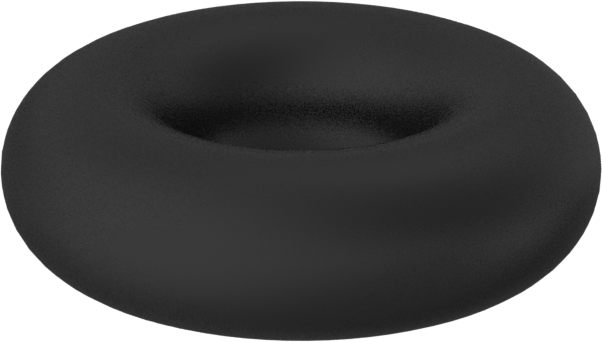 Kimyasallara Dayanıklı Viton® Floroelastomer O-Ring, 1/8 Kesirli Genişlik, Dash No. 201