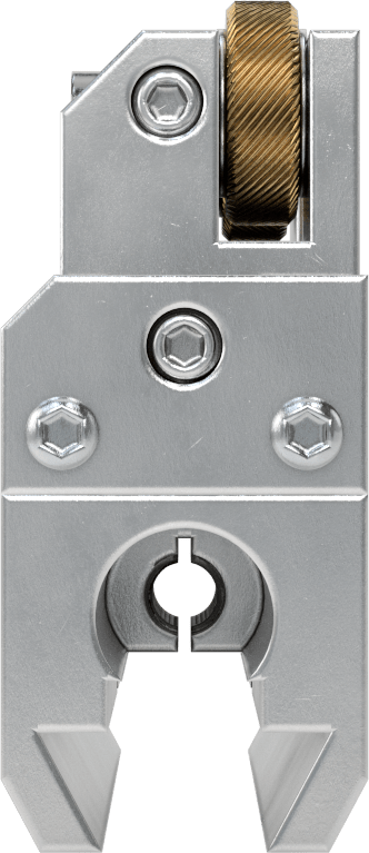 Hızlı Değiştirilebilir CNC Torna Tırtıl Alet, Straddle, 5/8" Maksimum İş Parçası Boyutu için