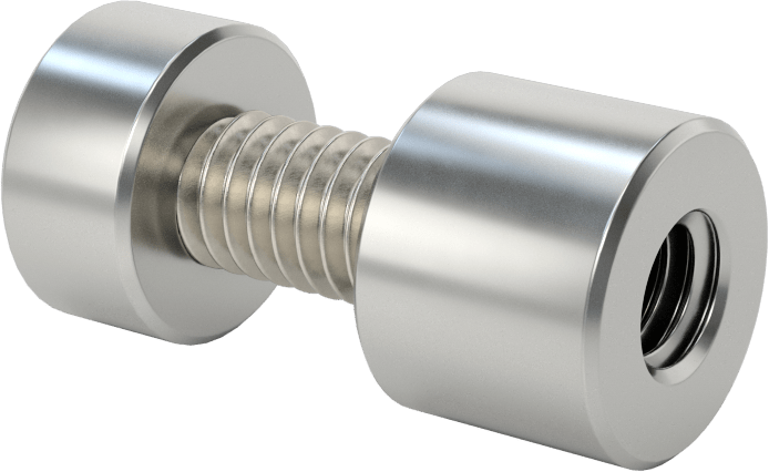 İki Parçalı Mesafe Paneli Asma Braketi, 1/2" Maksimum Panel Kalınlığı için, 1/2“ ve 5/16” Uzun Kenarlar