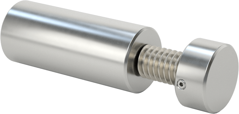 İki Parçalı Mesafe Paneli Asma Braketi, 1/2" Maksimum Panel Kalınlığı için, 1-1/2“ ve 5/16” Uzun Kenarlar