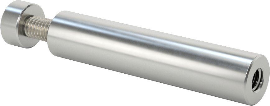 İki Parçalı Mesafe Paneli Asma Braketi, 1/2" Maksimum Panel Kalınlığı için, 3“ ve 5/16” Uzun Kenarlar