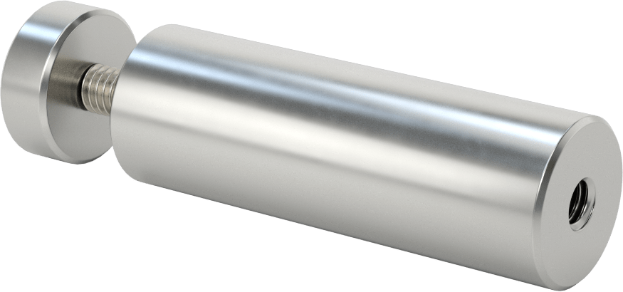 İki Parçalı Mesafe Paneli Asma Braketi, 1/2" Maksimum Panel Kalınlığı için, 3“ ve 3/8” Uzun Kenarlar
