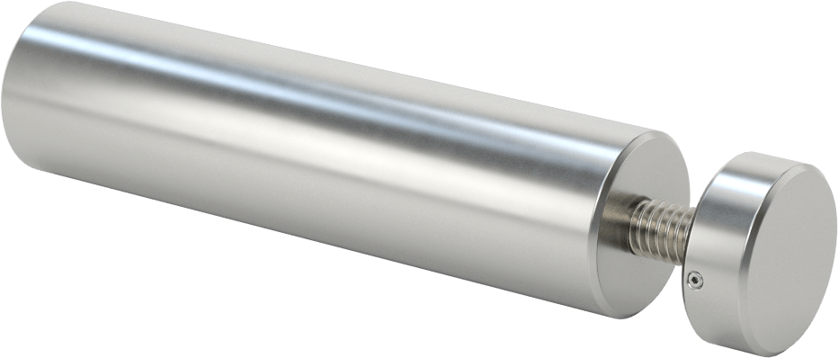 İki Parçalı Mesafe Paneli Asma Braketi, 1/2" Maksimum Panel Kalınlığı için, 4“ ve 3/8” Uzun Kenarlar