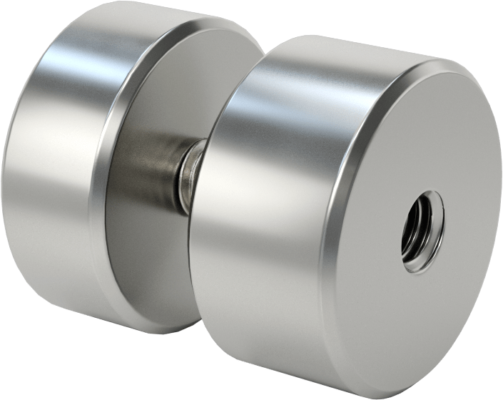 İki Parçalı Mesafe Paneli Asma Braketi, 3/8" Maksimum Panel Kalınlığı için, 5/8“ ve 1/2” Uzun Kenarlar