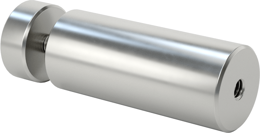 İki Parçalı Mesafe Paneli Asma Braketi, 3/8" Maksimum Panel Kalınlığı için, 3“ ve 1/2” Uzun Kenarlar