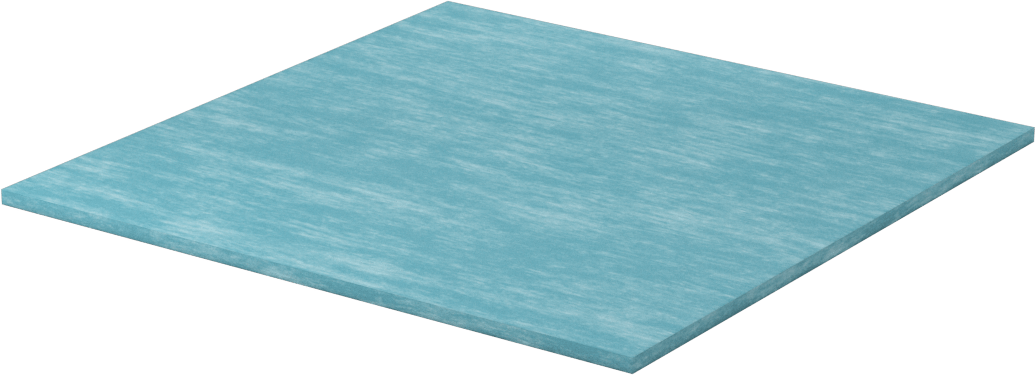 Yağa Dayanıklı Aramid/Buna-N Conta Malzemesi, 6“ x 6” Levha, 1/8" Kalınlık