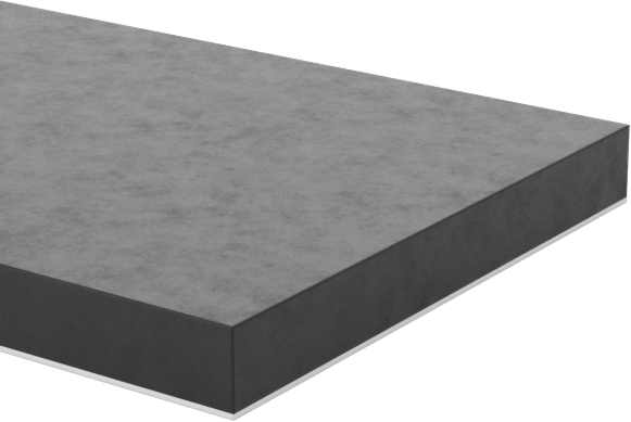 Kimyasallara Dayanıklı Viton® Floroelastomer Conta, Arka Yüzü Yapışkanlı Levha, 1/32" Kalınlık, 1/4“ Genişlik x 36” Uzunluk