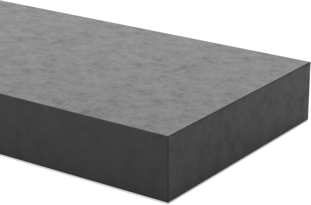 Kimyasallara Dayanıklı Viton® Floroelastomer Conta, Arka Yüzü Yapışkanlı Levha, 3/32" Kalınlık, 3/8“ Genişlik x 36” Uzunluk