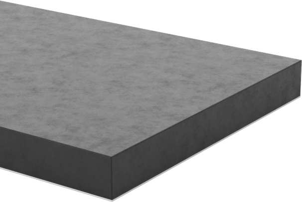 Kimyasallara Dayanıklı Viton® Floroelastomer Conta, Arka Yüzü Yapışkanlı Levha, 1/16" Kalınlık, 1/2“ Genişlik x 48” Uzunluk