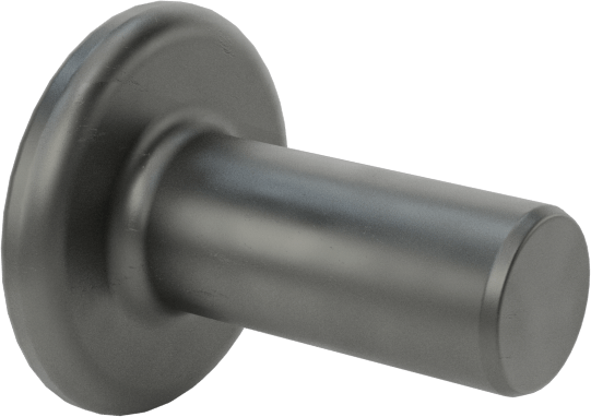 Kaynak Pimleri, Yüzeye Montaj, 3/16" Çap, 1/2" Uzunluk, Çelik
