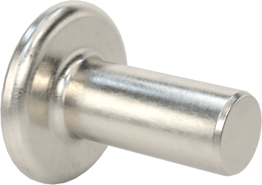 Kaynak Pimleri, Yüzeye Montaj, 3/16" Çap, 1/2" Uzunluk, 18-8 Paslanmaz Çelik
