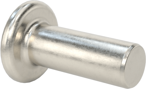 Kaynak Pimleri, Yüzeye Montaj, 1/4" Çap, 3/4" Uzunluk, 18-8 Paslanmaz Çelik
