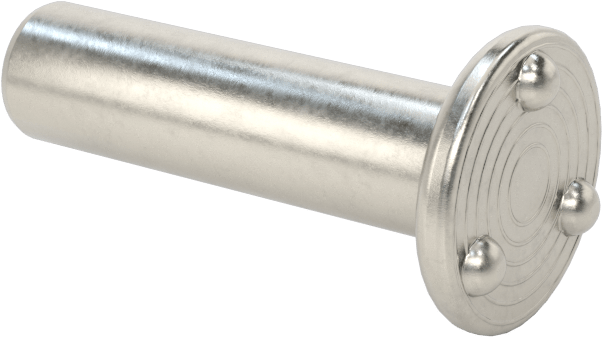 Kaynak Pimleri, Yüzeye Montaj, 1/4" Çap, 1" Uzunluk, 18-8 Paslanmaz Çelik