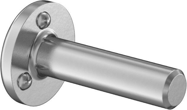 Kaynak Pimleri, Delikli Montaj, 3/16" Çap, 3/4" Uzunluk, 18-8 Paslanmaz Çelik