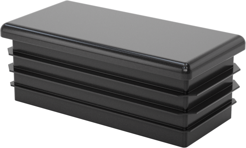 Dikdörtgen Tapalar, Takılabilir, 2,27“-2,39” uzunluk x 1,02“-1,13” iç genişlik için