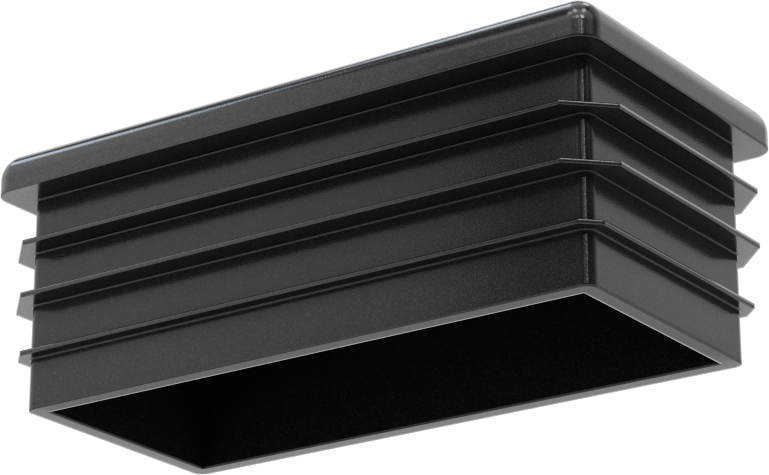 Dikdörtgen Tapalar, Takılabilir, 2,27“-2,39” uzunluk x 1,02“-1,13” iç genişlik için