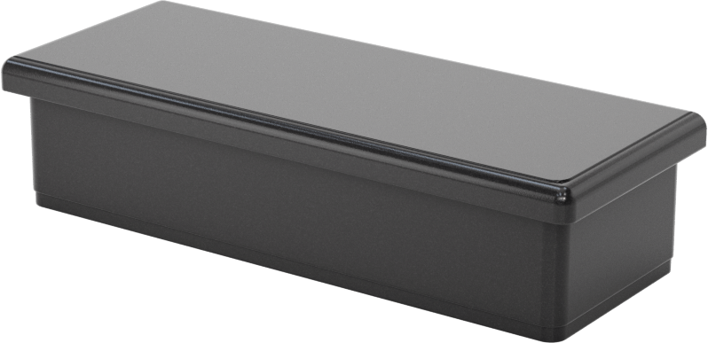 Dikdörtgen Tapalar, İtme, 2,36“ uzunluk x 0,86” iç genişlik için