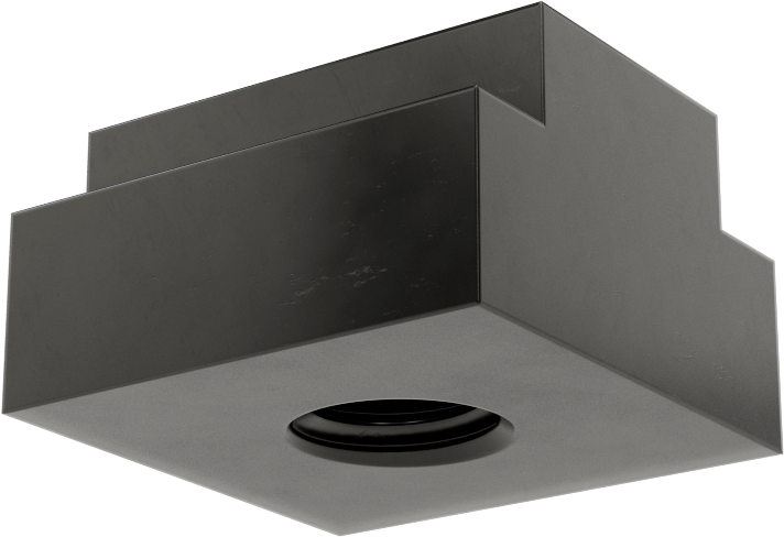 Tamamen Dişli Siyah Oksit Çelik T-Yuvası Somunu, 3/4" Yuva Genişliği için, 1/2"-13 Diş Boyutu, 1-1/4" Taban Uzunluğu