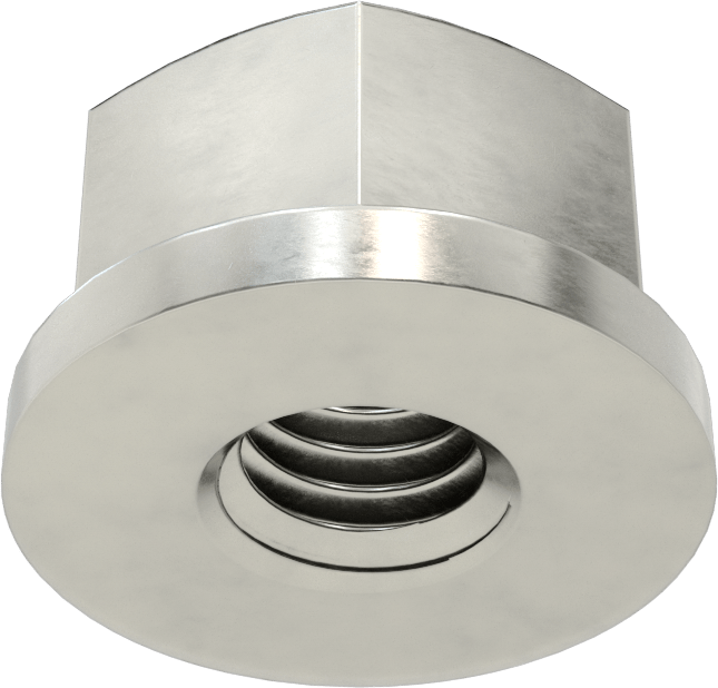 18-8 Paslanmaz Çelik Flanş Somunu, 3/8"-16 Diş Boyutu