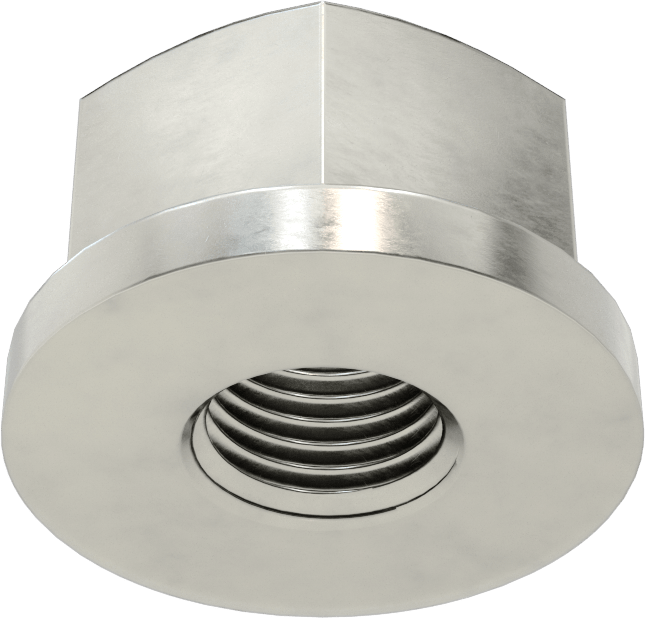 18-8 Paslanmaz Çelik Flanş Somunu, 3/8"-24 Diş Boyutu