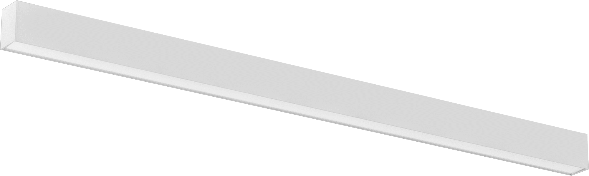 Lineer Tavan Işığı, Bağlantı Elemanı Montajı, 94-3/4“ Uzunluk x 2” Genişlik x 2-3/4" Toplam Yükseklik
