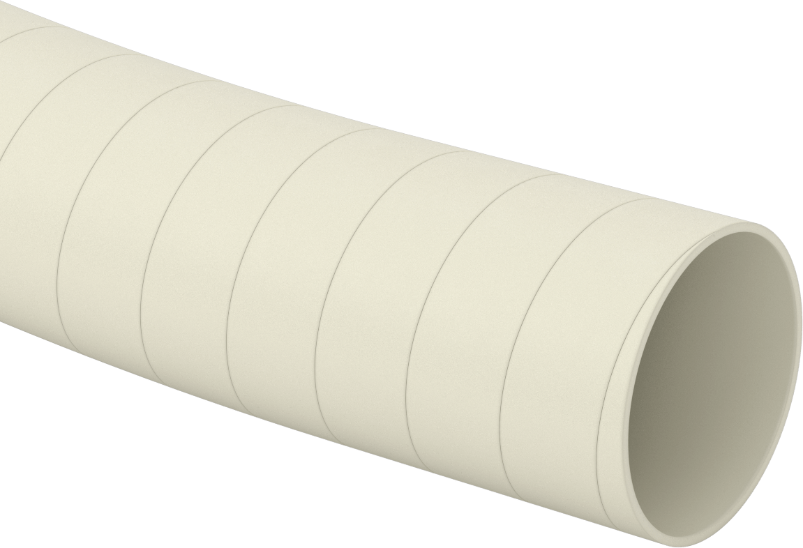 Geniş Çaplı Kauçuk Boru, Yiyecek ve İçecek için, 8" ID, 8-1/2" OD