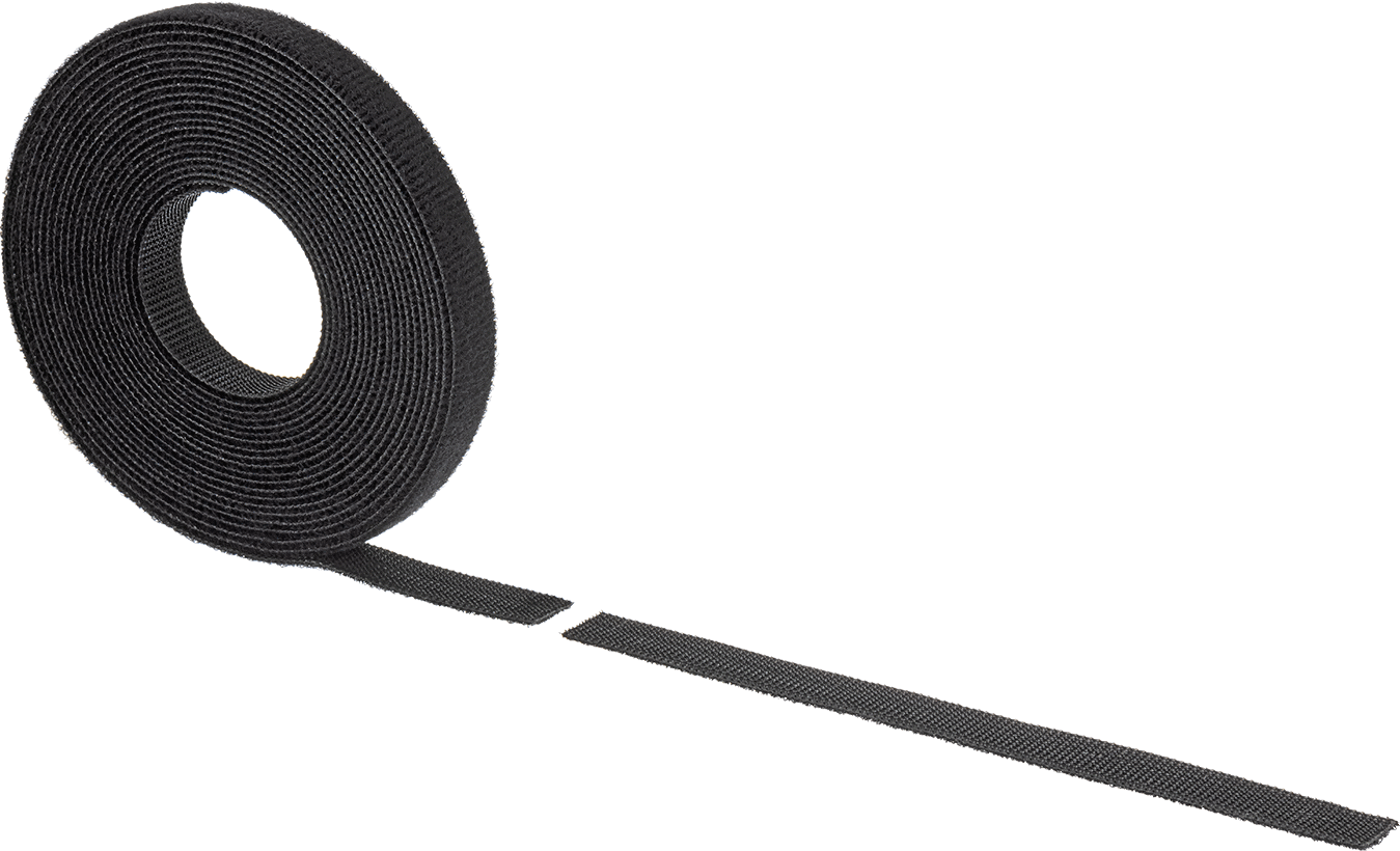 Cırt Cırtlı Kayış, Uzunluk Boyunda Yırtılabilir, 6" Delikli Aralık ile, 1/2“ Genişlik x 180” Uzunluk
