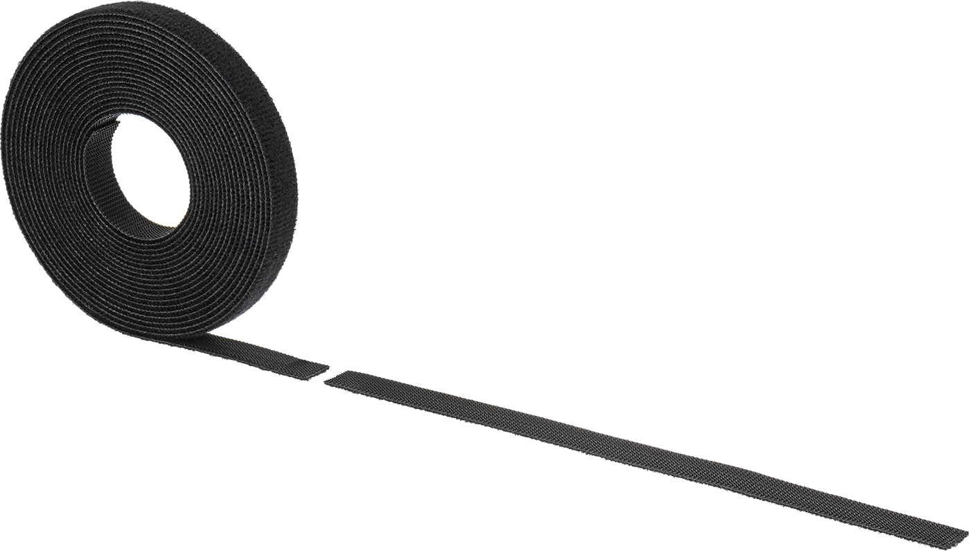 Cırt Cırtlı Kayış, Uzunluk Boyunda Yırtılabilir, 8" delikli aralık ile, 1/2“ Genişlik x 176” Uzunluk