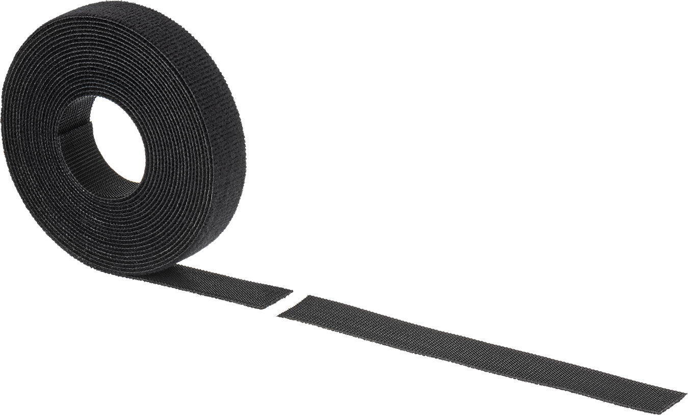 Cırt Cırtlı Kayış, Uzunluk Boyunda Yırtılabilir, 6" Delikli Aralık ile, 3/4“ Genişlik x 180” Uzunluk