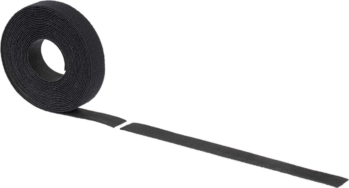 Cırt Cırtlı Kayış, Uzunluk Boyunda Yırtılabilir, 8" delikli aralık ile, 3/4“ Genişlik x 176” Uzunluk