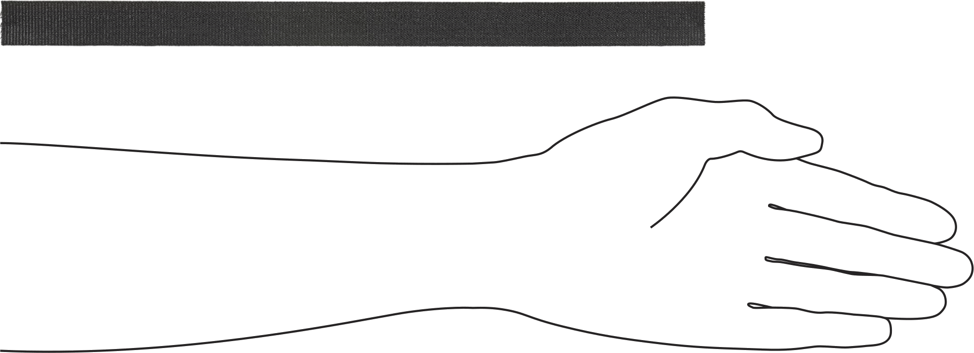 Cırt Cırtlı Kayış, Yırtılma Uzunluğu, 12 inçlik Delikli Aralık ile, 3/4“ Genişlik x 180” Uzunluk