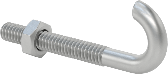 Vidalı Asma Kancası, Duvar ve Alt Montaj, 0,14" Tel Çapı, 1/2" Çıkıntı