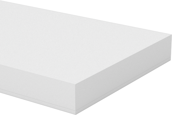 Ultra Kimyasal Dirençli PTFE Conta Malzemesi, Yiyecek ve İçecek, Sıkıştırılabilir, 3/8" Genişlik, 24 inç Uzunluk