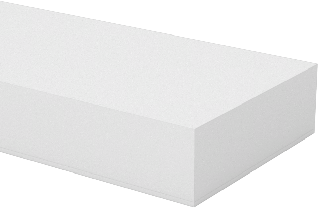 Ultra Kimyasal Dirençli PTFE Conta Malzemesi, Yiyecek ve İçecek, Sıkıştırılabilir, 3/8" Genişlik, 24 inç Uzunluk