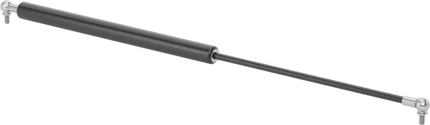 Çekme Gazlı Yayı, 5/16"-18 Top Saplama, 30,11 inç Uzatılmış Uzunluk