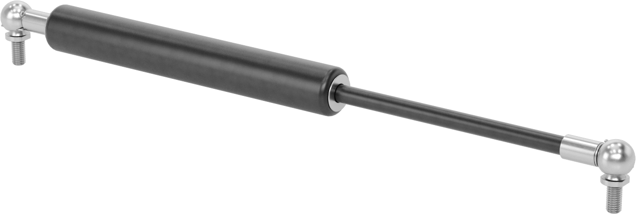 Çekme Gazlı Yayı, M8 Bilyalı Saplama, 15,94" Uzatılmış Uzunluk