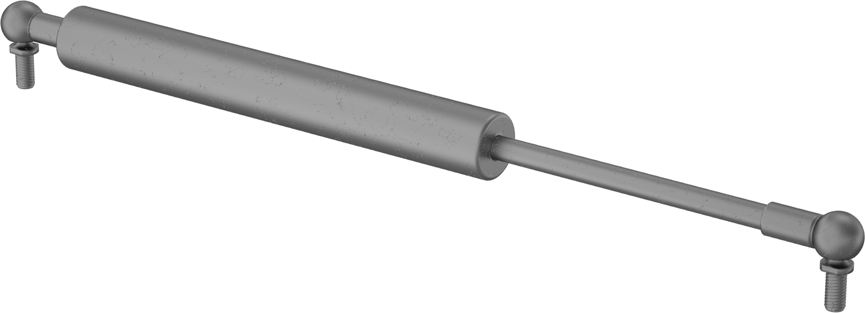 Çekme Gazlı Yayı, M8 Bilyalı Saplama, 15,94" Uzatılmış Uzunluk