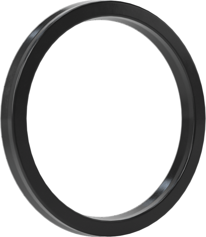 O-Ring Yüklü U-Cup Conta, 0,275" Oluk Genişliği için, 2,5 inç İç Çap x 3 inç Dış Çap x 0,25 inç Genişlik