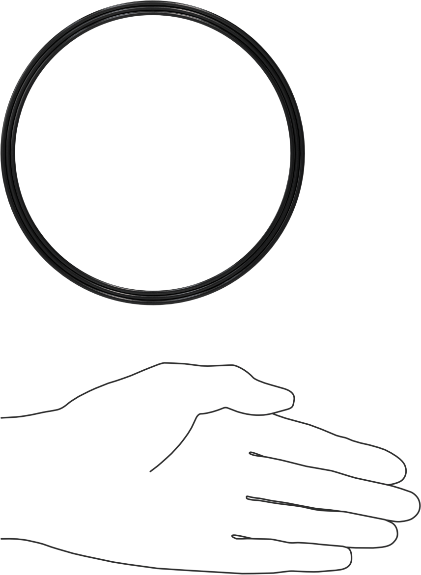 O-Ring Yüklü U-Cup Conta, 0,275" Oluk Genişliği için, 4,75 inç İç Çap x 5,25 inç Dış Çap x 0,25 inç Genişlik
