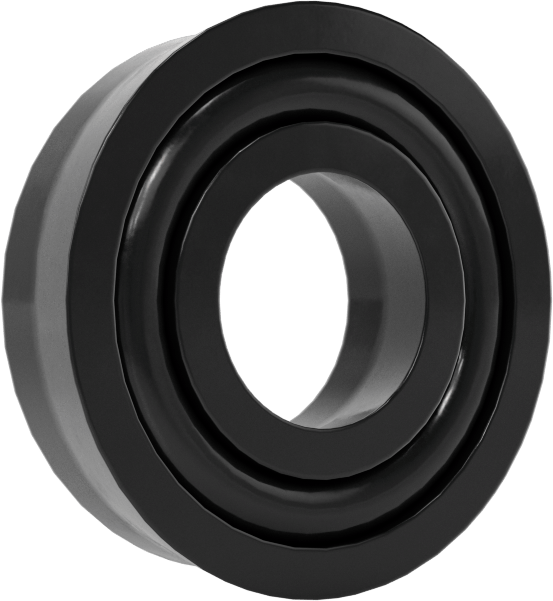 O-Ring Yüklü U-Cup Conta, 0,138 inç Genişlikli Yiv için, 0,188“ İç Çap x 0,438” Dış Çap x 0,125" Genişlik