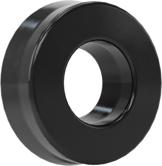 O-Ring Yüklü U-Cup Conta, 0,138 inç Genişlikli Yiv için, 0,188“ İç Çap x 0,438” Dış Çap x 0,125" Genişlik
