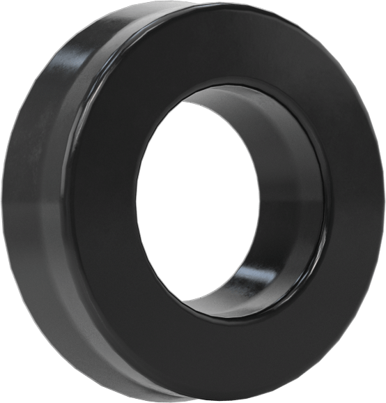 O-Ring Yüklü U-Cup Conta, 0,138" Oluk Genişliği için, 0,25 inç İç Çap x 0,5 inç Dış Çap x 0,125 inç Genişlik