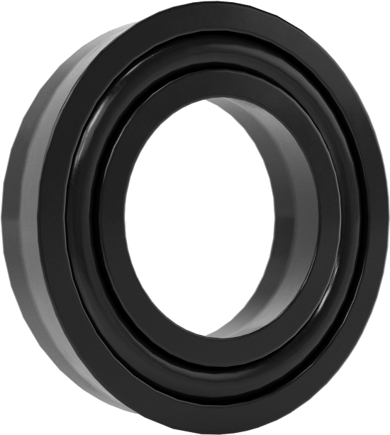 O-Ring Yüklü U-Cup Conta, 0,138 inç Genişlikli Yiv için, 0,313“ İç Çap x 0,563” Dış Çap x 0,125" Genişlik