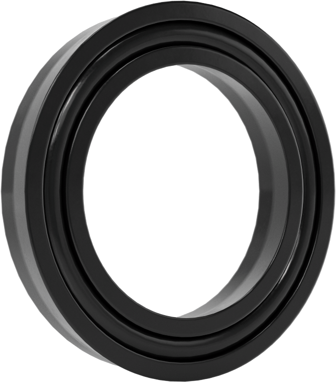 O-Ring Yüklü U-Cup Conta, 0,413" Oluk Genişliği için, 1,5 inç İç Çap x 2,25 inç Dış Çap x 0,375 inç Genişlik