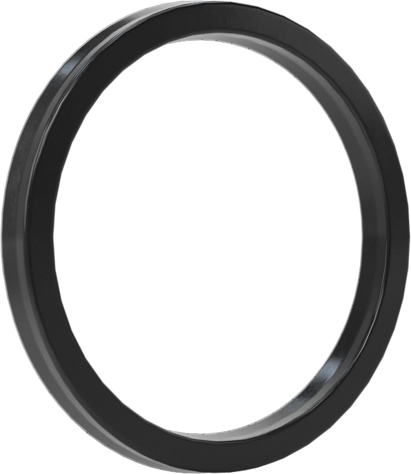 O-Ring Yüklü U-Cup Conta, 0,138" Oluk Genişliği için, 1,25 inç İç Çap x 1,5 inç Dış Çap x 0,125 inç Genişlik