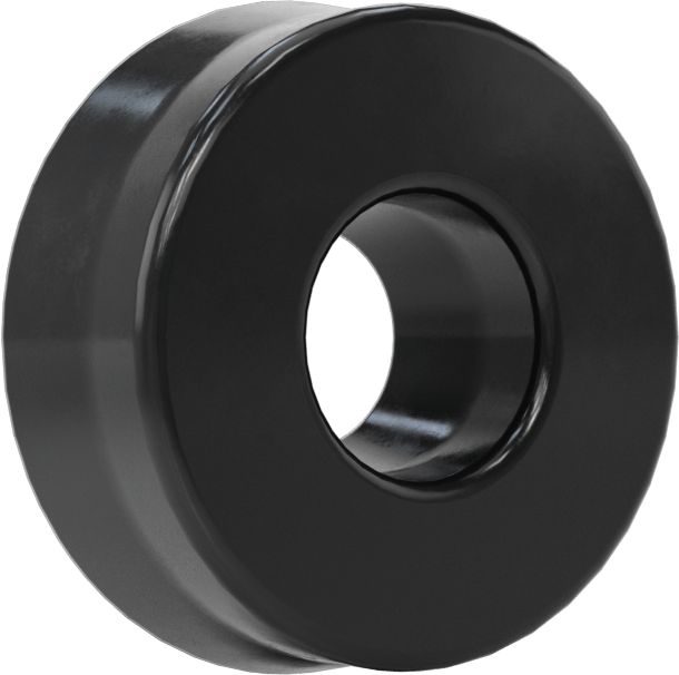O-Ring Yüklü U-Cup Conta, 0,206" Genişlikte Oluk için, 0,188 inç iç çap x 0,563 inç dış çap x 0,188 inç genişlik