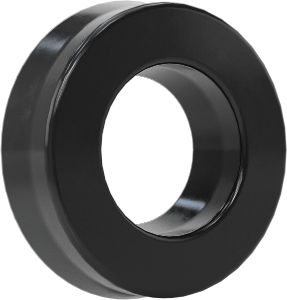 O-Ring Yüklü U-Cup Conta, 0,206" Oluk Genişliği için, 0,375“ İç Çap x 0,75” Dış Çap x 0,188" Genişlik