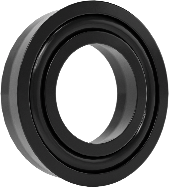 O-Ring Yüklü U-Cup Conta, 0,206" Genişlikte Oluk için, 0,438“ İç Çap x 0,813” Dış Çap x 0,188" Genişlik