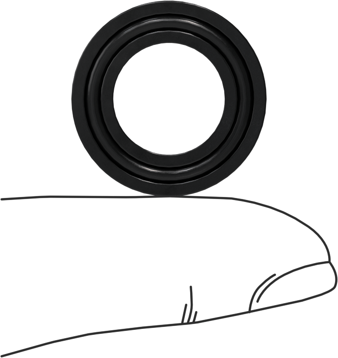 O-Ring Yüklü U-Cup Conta, 0,206" Oluk Genişliği için, 0,5 inç İç Çap x 0,875 inç Dış Çap x 0,188 inç Genişlik